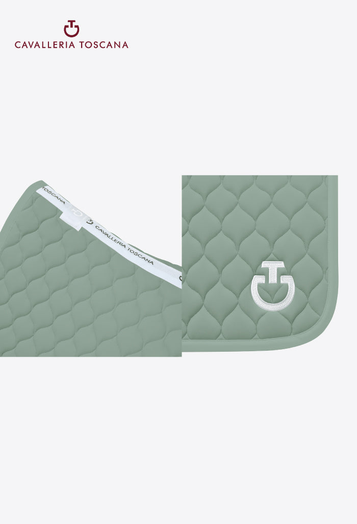 Cavalleria Toscana - Dressage Saddle Pad Set with Circular Quilting