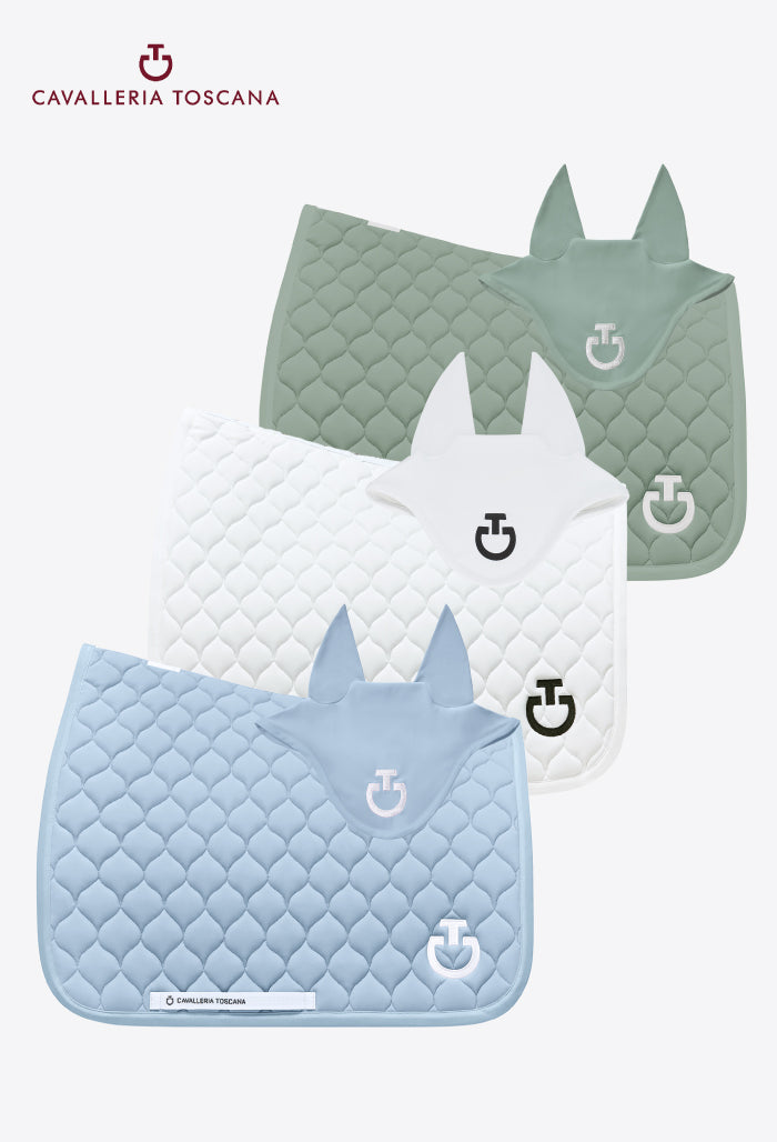 Cavalleria Toscana - Dressage Saddle Pad Set with Circular Quilting