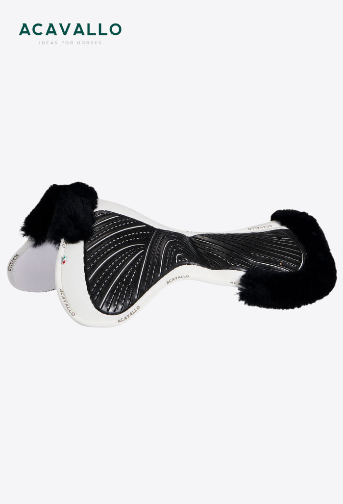 Gelpad – Pad MF-S JCCS-S CW-CS Wildleder-Ausschnitt Schaffell-Gel-Griff flach