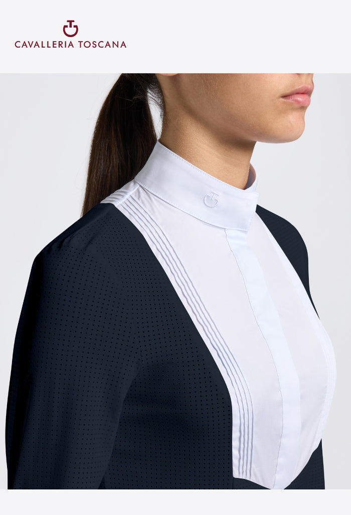 Cavalleria Toscana - Girls' Long-Sleeve Jersey Competition Shirt