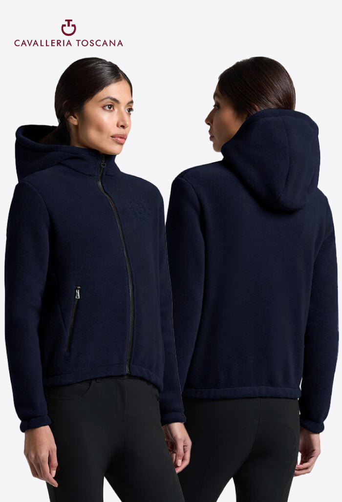Cavalleria Toscana - Women's Technical Fleece Zip Hoodie