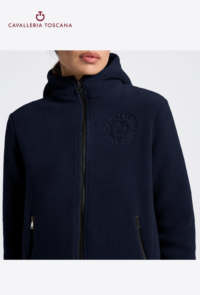 Cavalleria Toscana - Women's Technical Fleece Zip Hoodie
