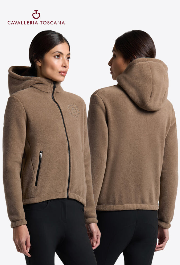 Cavalleria Toscana - Women's Technical Fleece Zip Hoodie