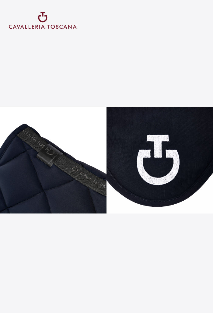 Cavalleria Toscana - Jumping Saddle Pad Set in Diamond Quilted