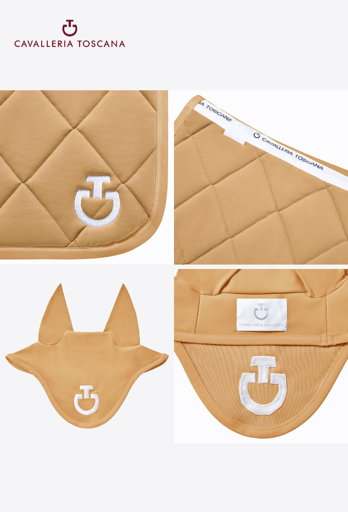 Cavalleria Toscana - Jumping Saddle Pad Set in Diamond Quilted