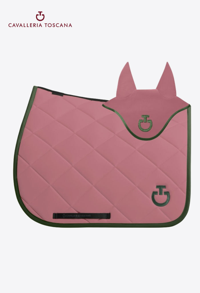 Cavalleria Toscana - Dressage Saddle Pad Set Diamond Quilted