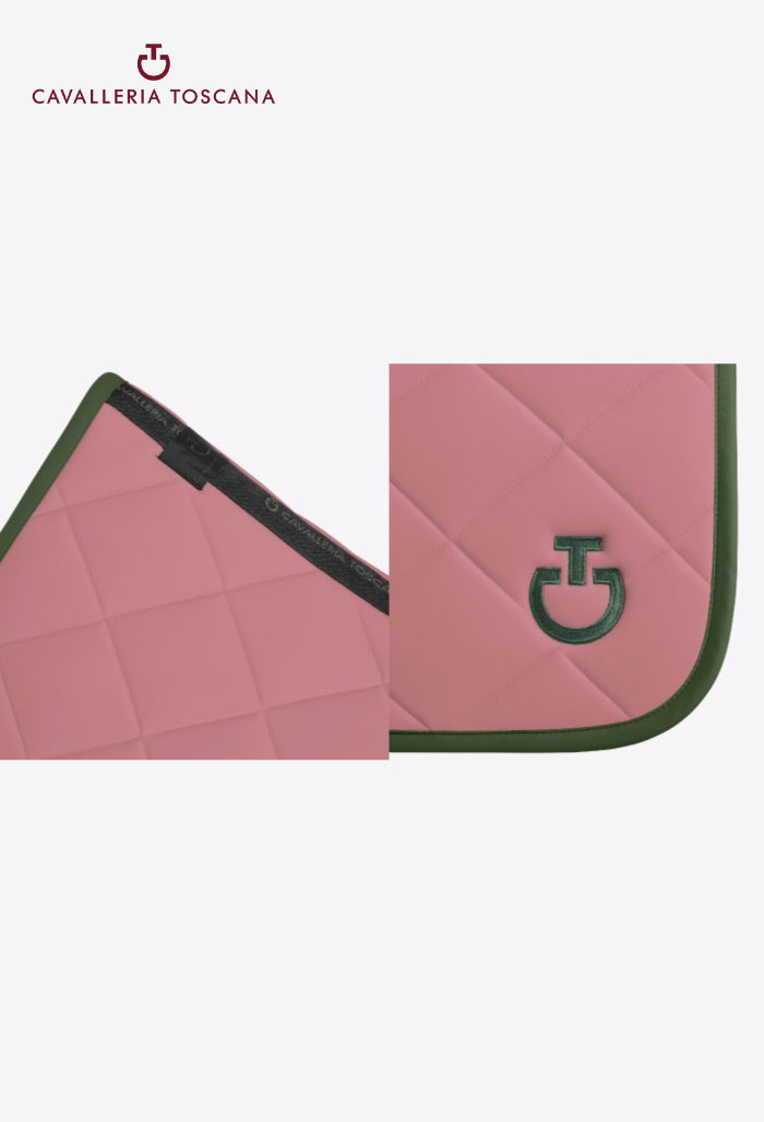 Cavalleria Toscana - Dressage Saddle Pad Set Diamond Quilted