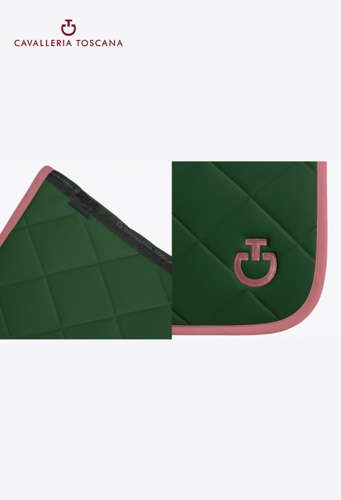 Cavalleria Toscana - Dressage Saddle Pad Set Diamond Quilted