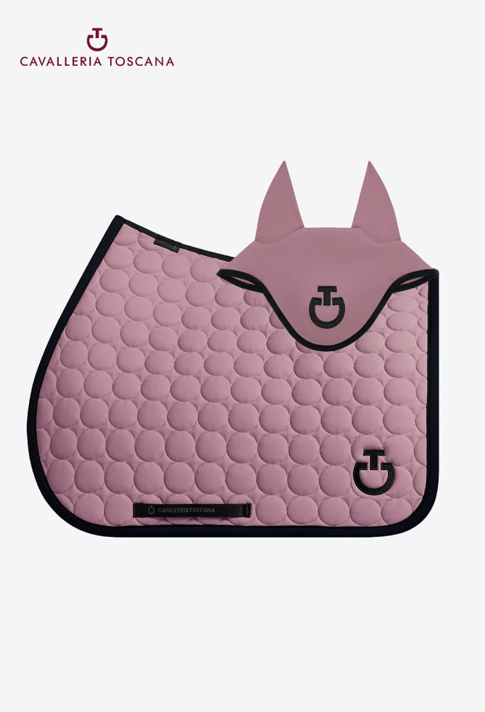 Cavalleria Toscana - Jumping Saddle Pad Set in Circular Quilted