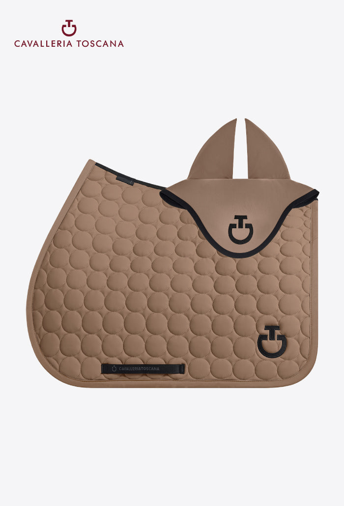 Cavalleria Toscana - Jumping Saddle Pad Set in Circular Quilted