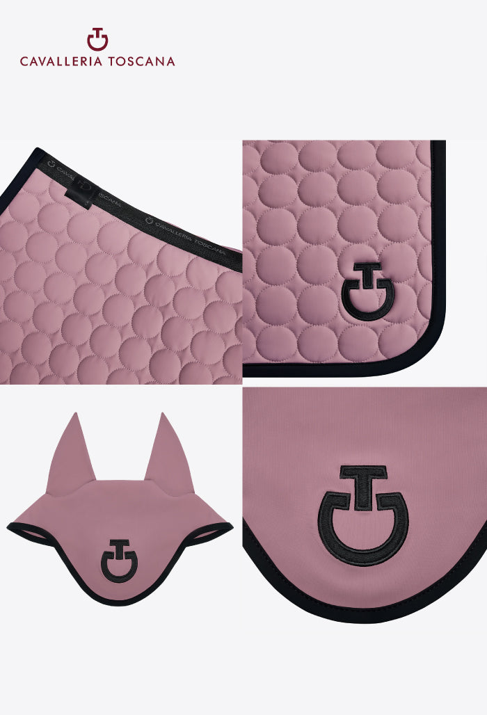 Cavalleria Toscana - Jumping Saddle Pad Set in Circular Quilted