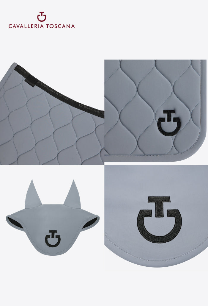 Cavalleria Toscana – Neues Dressurschabracken-Set mit Rundsteppung aus Jersey