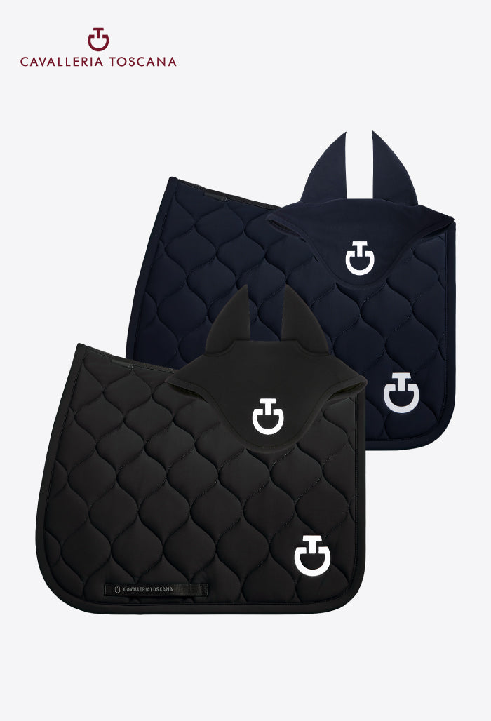 Cavalleria Toscana - Dressage Saddle Pad Set in New Circular Quilted