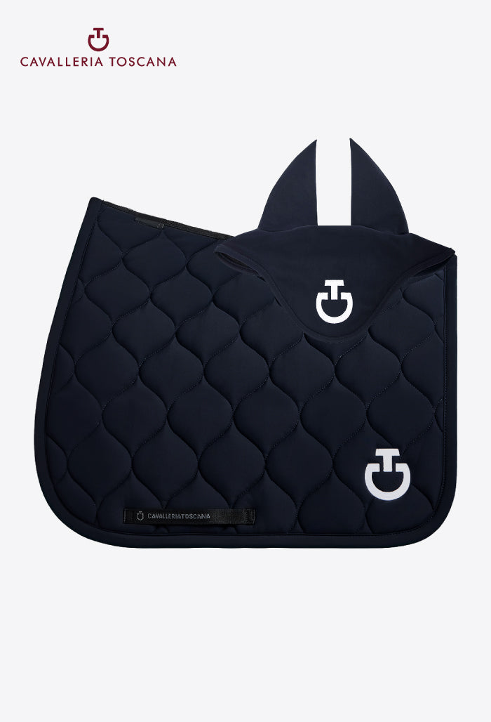 Cavalleria Toscana - Dressage Saddle Pad Set in New Circular Quilted