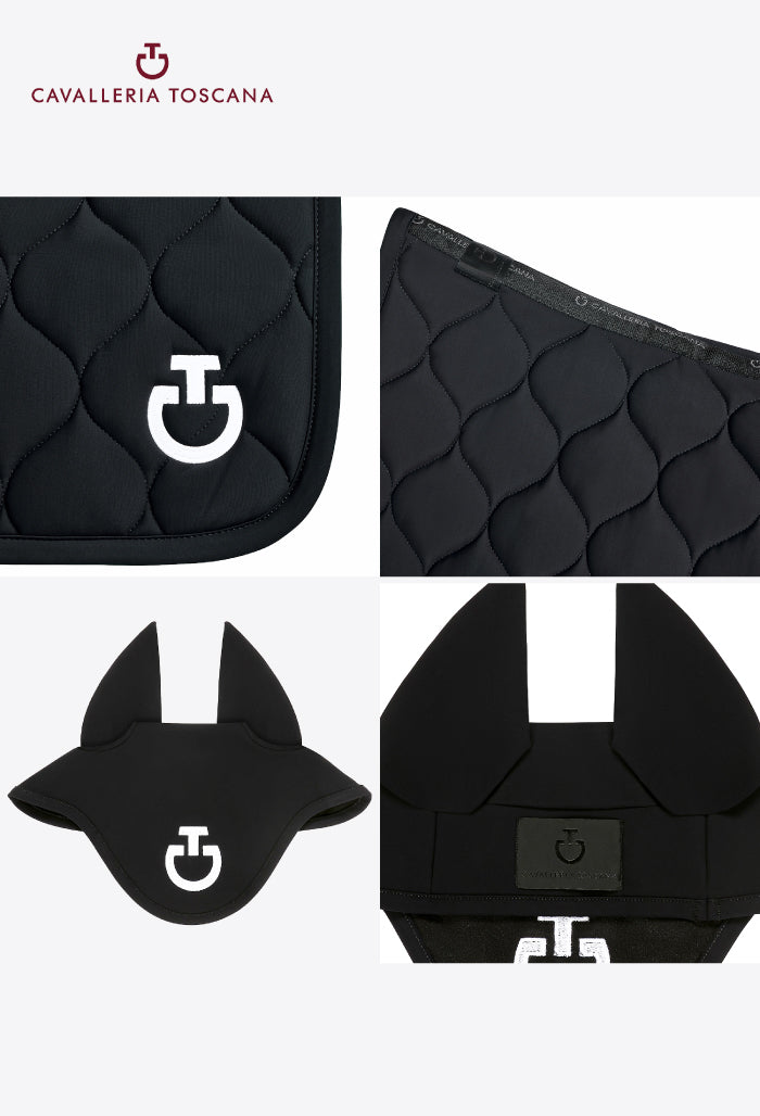 Cavalleria Toscana - Dressage Saddle Pad Set in New Circular Quilted