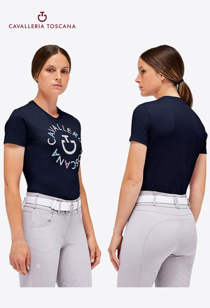 Cavalleria Toscana - Women’s Emblem Pixel T-Shirt