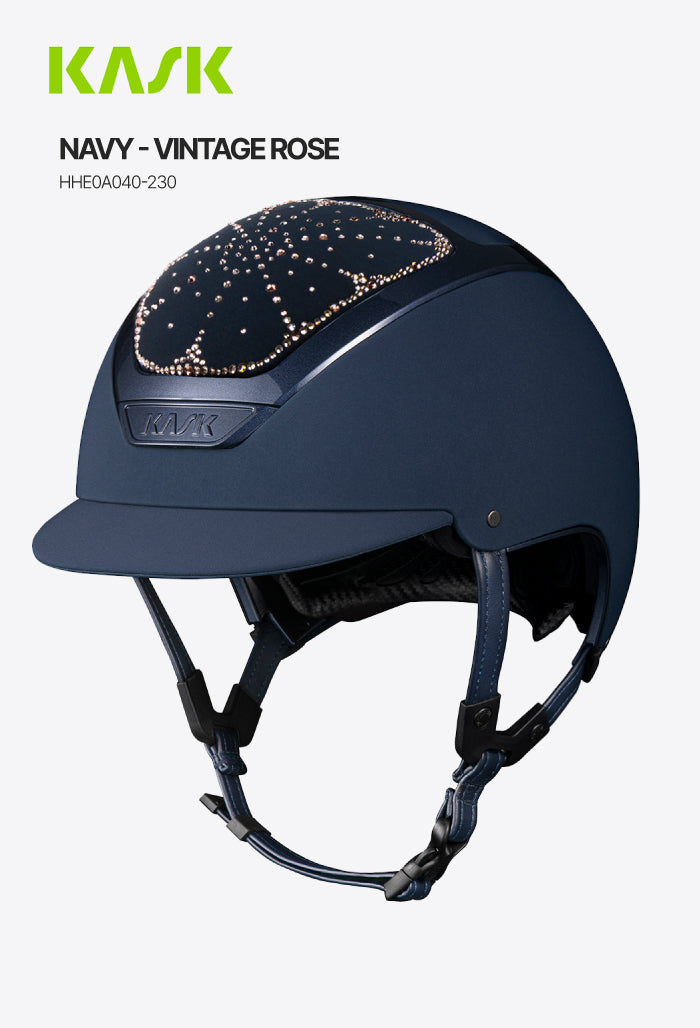 KASK - Helmet Dogma Chrome Swarovski Riviera Diamond