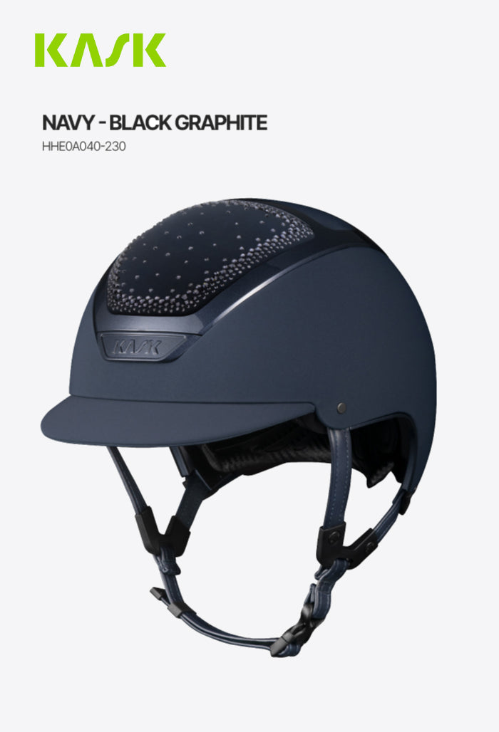 KASK - Helmet Dogma Chrome Swarovski In-Out