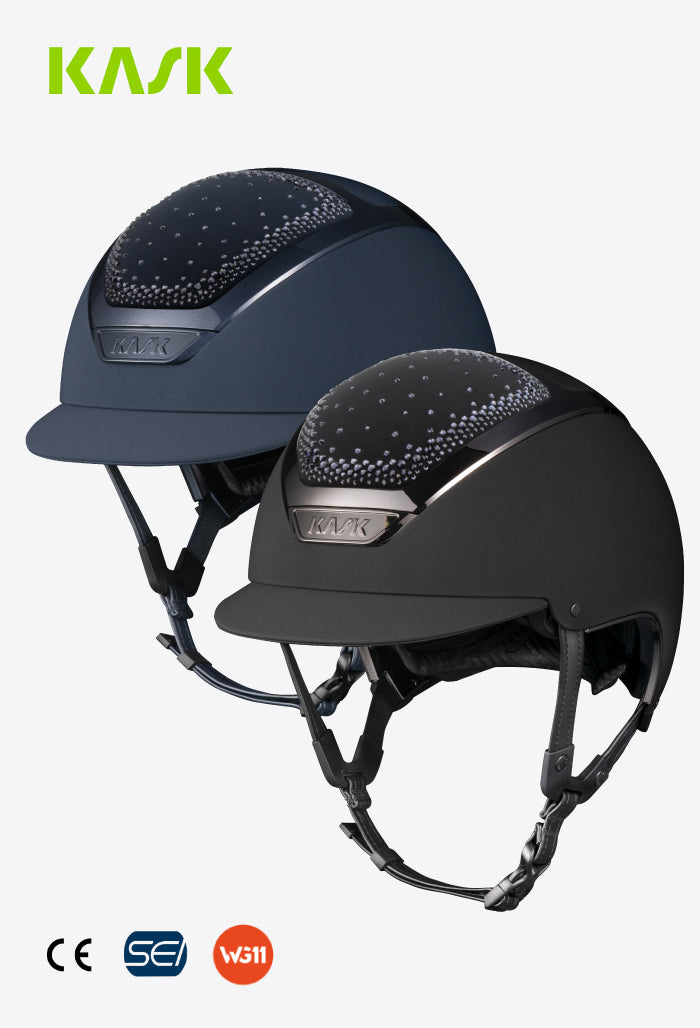 KASK - Helmet Dogma Chrome Swarovski In-Out