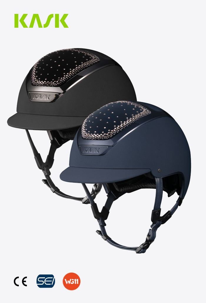 KASK - Helmet Dogma Chrome Swarovski In-Out