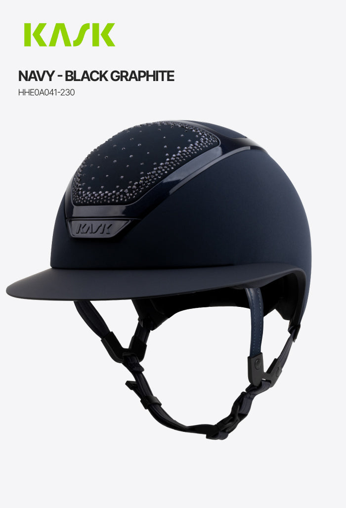 KASK - Helmet Star Lady Chrome Swarovski In-Out
