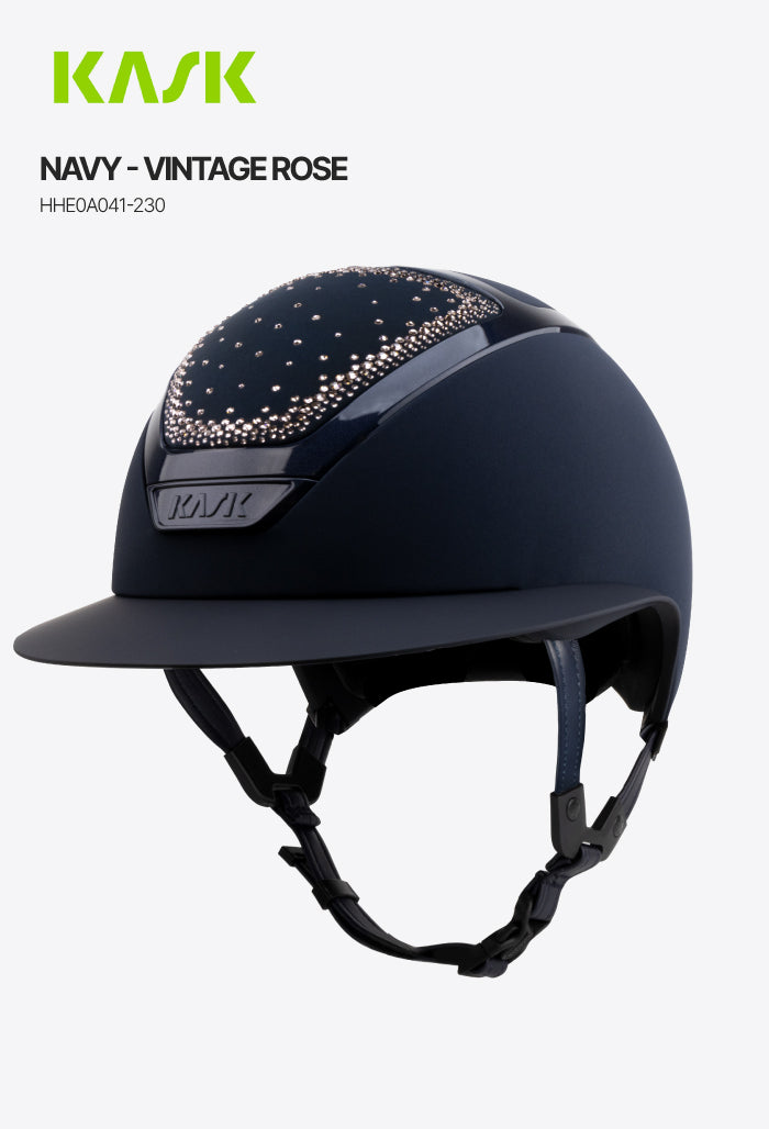 KASK - Helmet Star Lady Chrome Swarovski In-Out