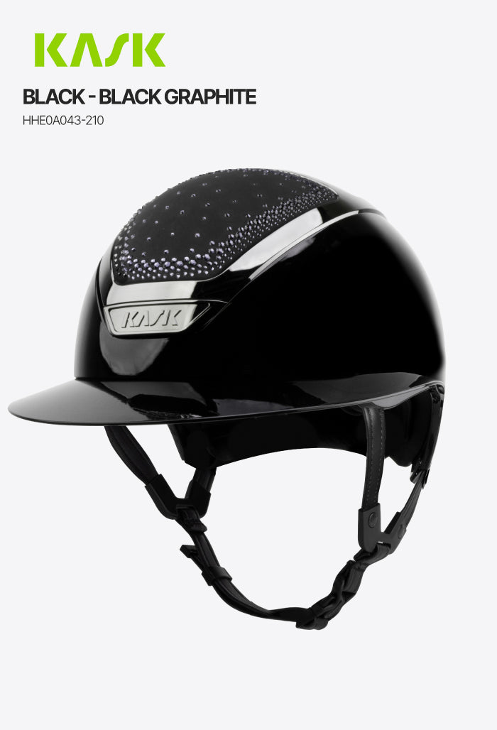 KASK - Helmet Star Lady Pure Shine Swarovski In-Out