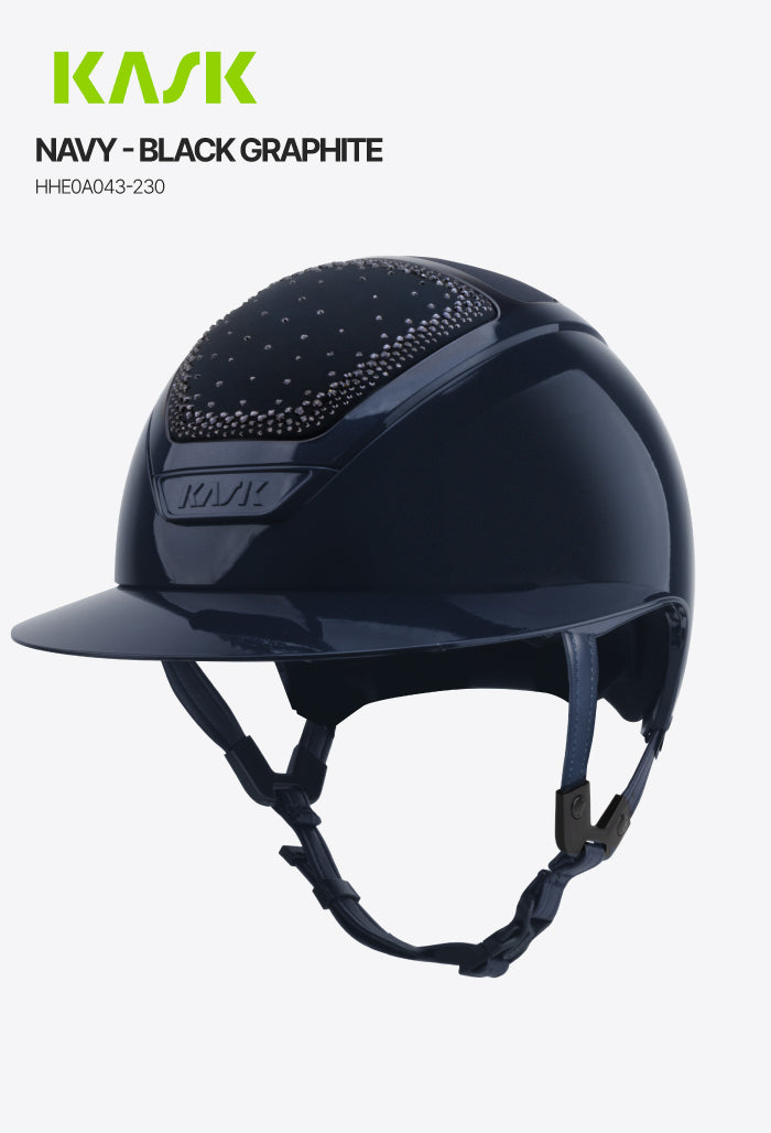 KASK - Helmet Star Lady Pure Shine Swarovski In-Out