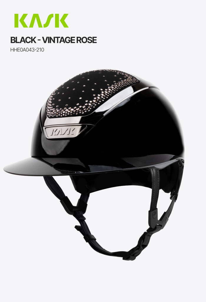 KASK - Helmet Star Lady Pure Shine Swarovski In-Out