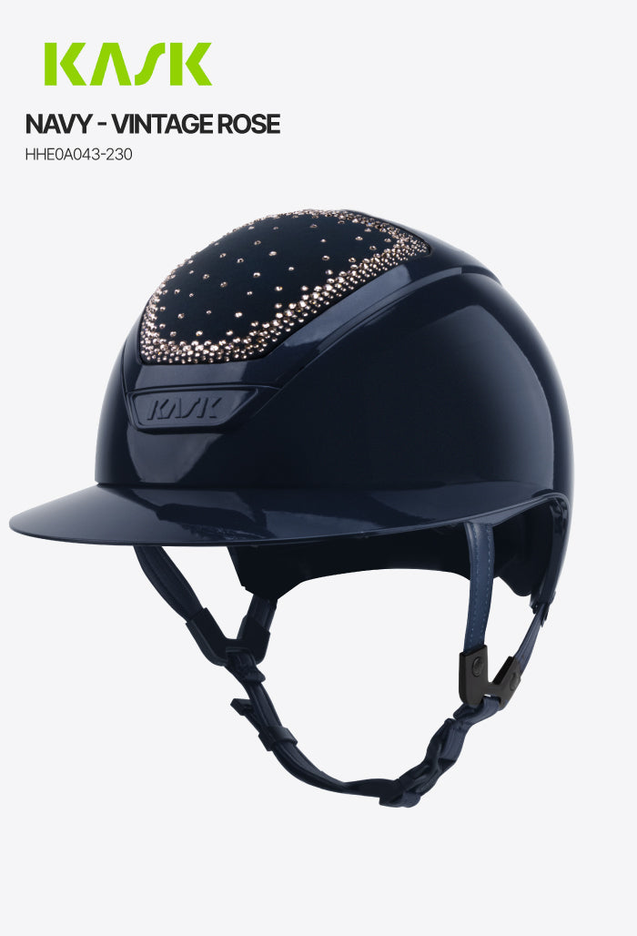 KASK - Helmet Star Lady Pure Shine Swarovski In-Out