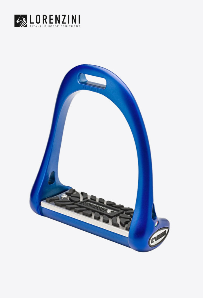 Lorenzini – Stirrups Set Rubber Plate 5cm Dressage