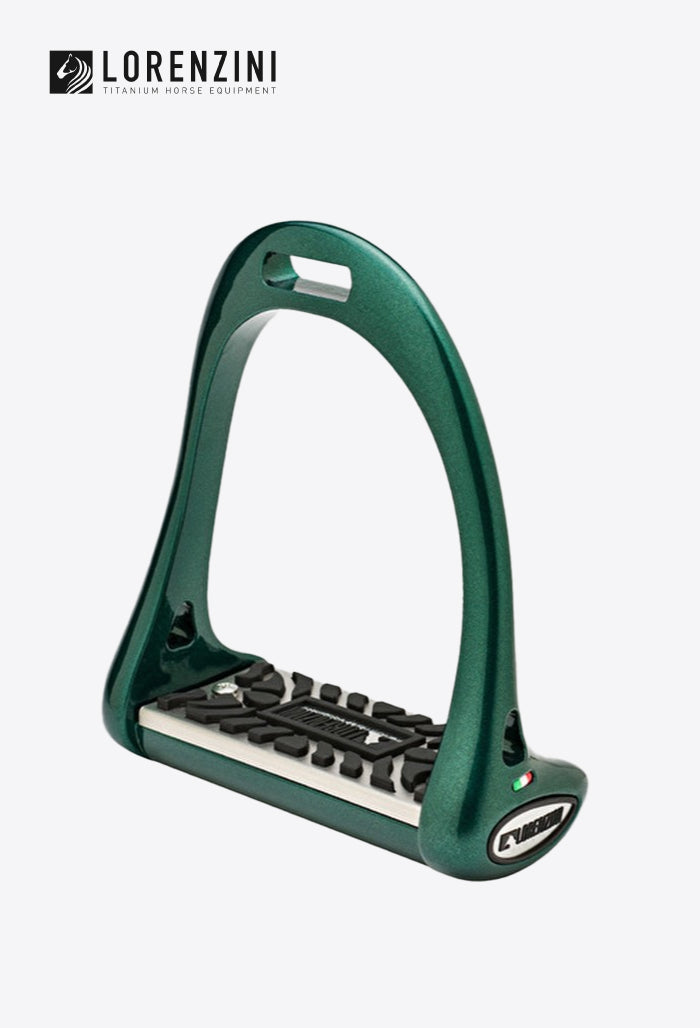 Lorenzini – Stirrups Set Rubber Plate 5cm Dressage
