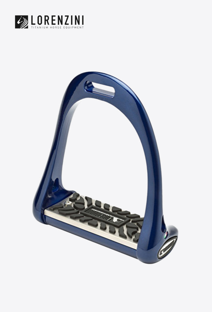 Lorenzini – Stirrups Set Rubber Plate 5cm Dressage