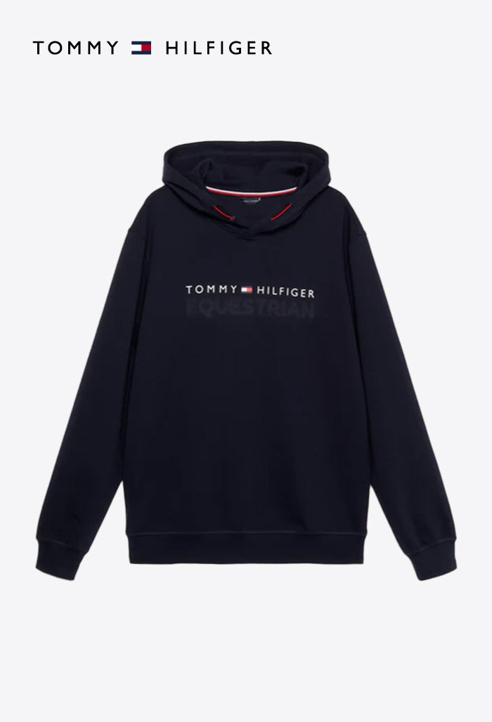 Tommy Hilfiger - Men's Riding Shirt - LONDON Logo Fleece Hoodie