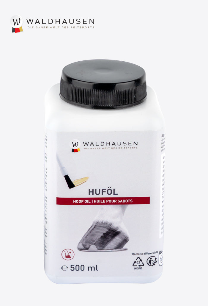 Waldhausen - Hoof oil with laurel oil, with brush, 500 ml