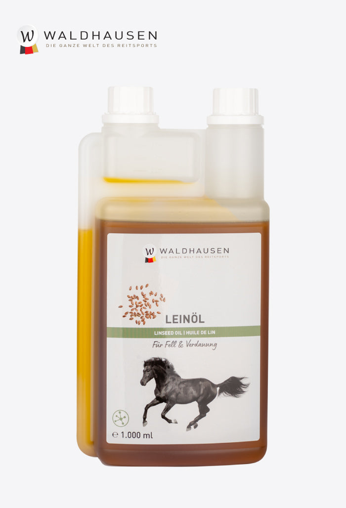Waldhausen - Linseed oil - For coat and digestion, 1 L