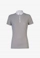 Cavalleria Toscana - Perforated Sailing Jersey Competition Polo W/ Front Zip