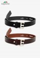 Equiline - Leather belt with buckle Brita