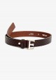 Equiline - Leather belt with buckle Brita