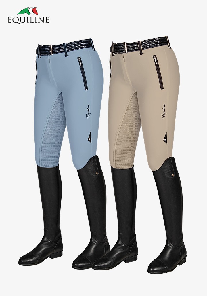 Equiline Ladies Riding Breeches Degrade Nelly With Fullgrip 