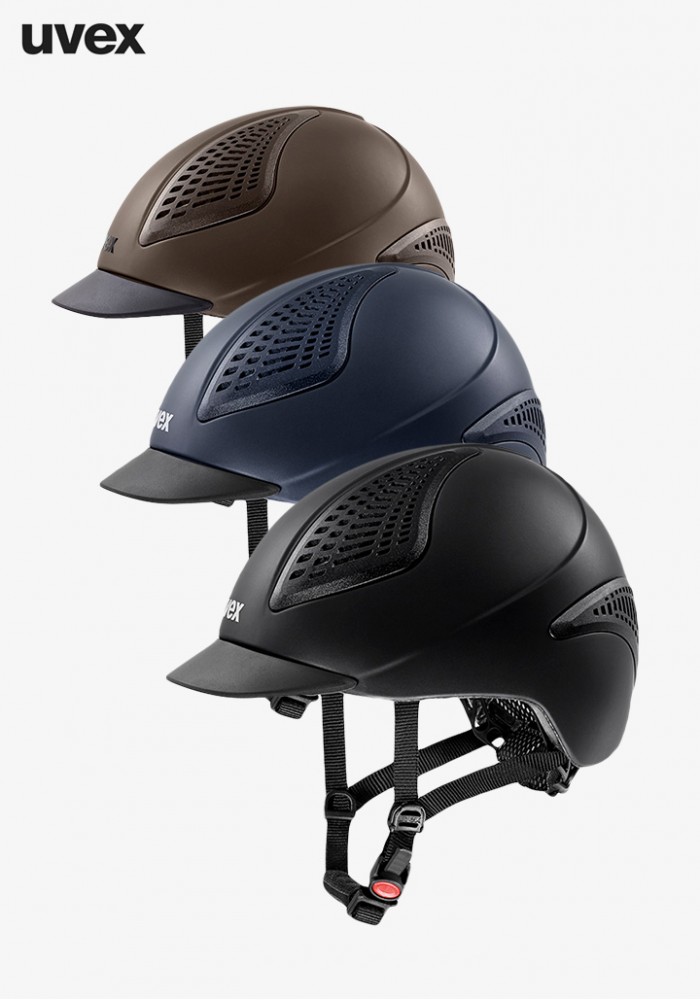 Anthracite Size XXS-S Uvex Riding Helmet Exxential II Glamour Black S-M or M-L