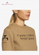 Cavalleria Toscana - Bonded Piqué Crew Neck Sweatshirt w/ Side