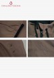 Cavalleria Toscana - Perforated Jersey insert Hooded Zip Softshell Jaket