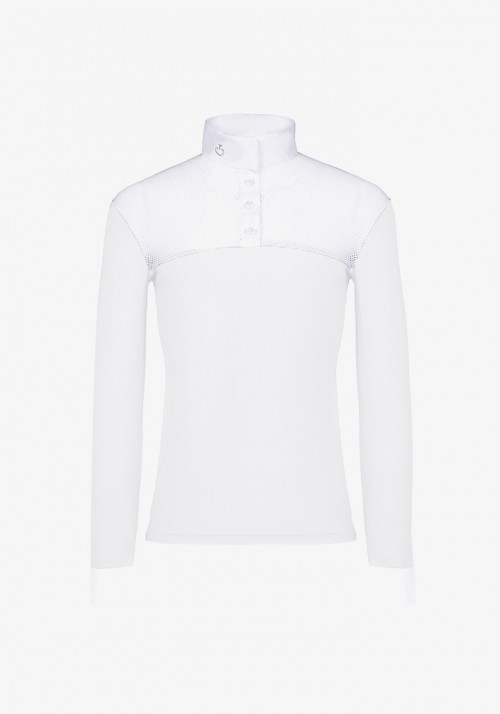 Cavalleria Toscana - Perforated Competition L/S Polo