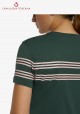 Cavalleria Toscana - WOMEN'S CT TEAM Elastic Band Cotton T-shirt