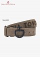 Cavalleria Toscana - CT Men&#039;s leather belt