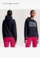 Tommy Hilfiger - PARIS Oversized Studded Logo Hoodie