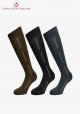 Cavalleria Toscana - Socks with repeating logo in pack of 3 CTs