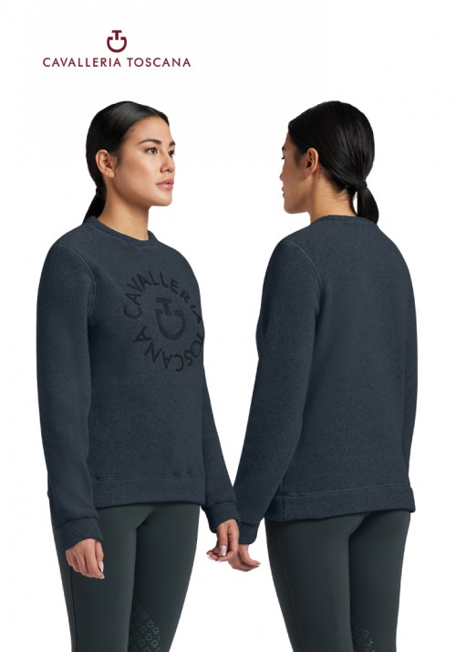 Cavalleria Toscana - CT Fleece Crew Neck Pullover