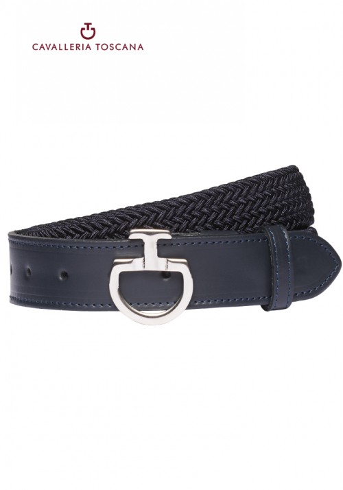 Cavalleria Toscana - Women’s Elastic Belt CT Clasp